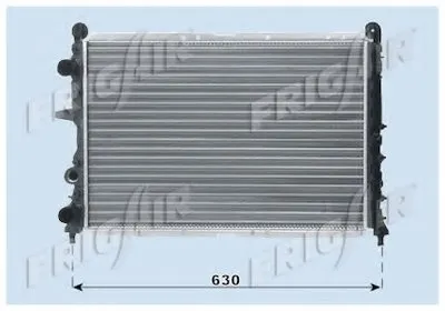 Радиатор, охлаждение двигателя FRIGAIR купить
