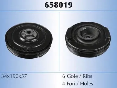 Ременный шкив, коленчатый вал MALÒ купить