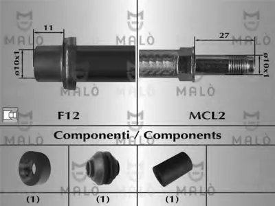 Тормозной шланг MALÒ купить
