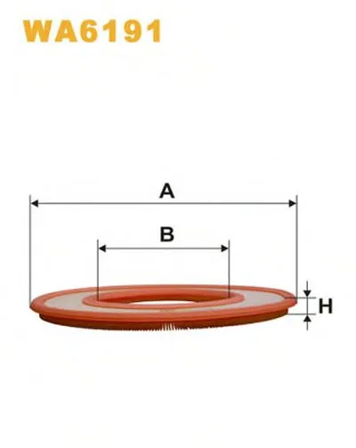 Воздушный фильтр WIX FILTERS купить