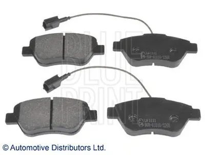 Комплект тормозных колодок, дисковый тормоз BLUE PRINT купить