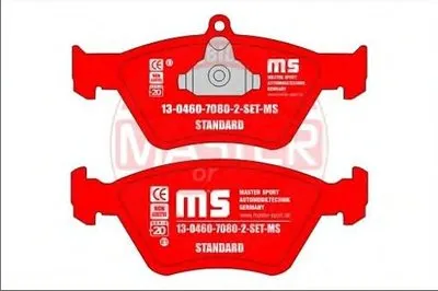 Комплект тормозных колодок, дисковый тормоз MASTER-SPORT купить