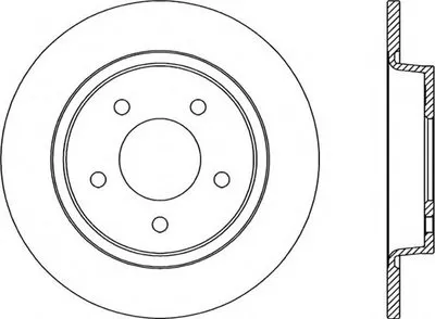 Тормозной диск ADAPTIVE OPEN PARTS купить