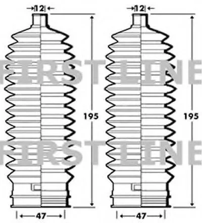 Пыльник, рулевое управление FIRST LINE купить