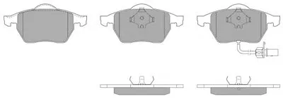 Комплект тормозных колодок, дисковый тормоз FREMAX купить