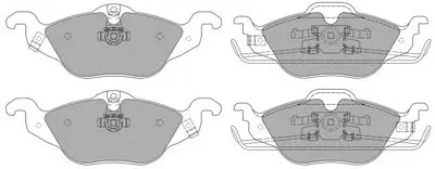 Комплект тормозных колодок, дисковый тормоз FREMAX купить