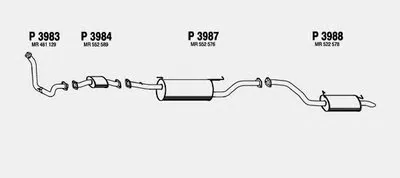 Система выпуска ОГ FENNO купить