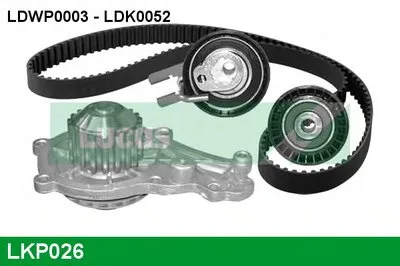 Водяной насос + комплект зубчатого ремня LUCAS ENGINE DRIVE купить