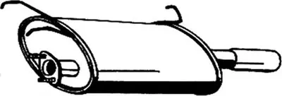 Глушитель выхлопных газов конечный ASMET купить