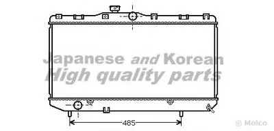 Радиатор, охлаждение двигателя ASHUKI купить