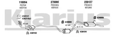 Система выпуска ОГ KLARIUS купить