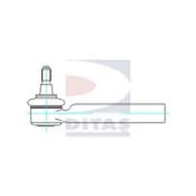 Наконечник поперечной рулевой тяги DITAS купить