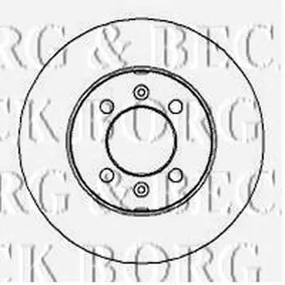 Тормозной диск BORG & BECK купить