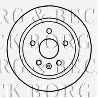 Тормозной диск BORG & BECK купить