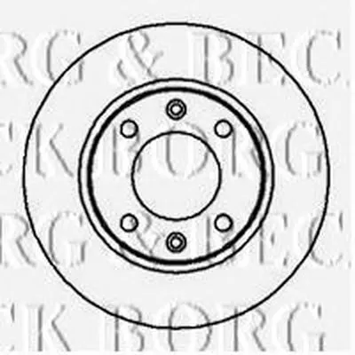 Тормозной диск BORG & BECK купить