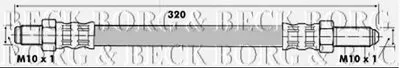 Тормозной шланг BORG & BECK купить