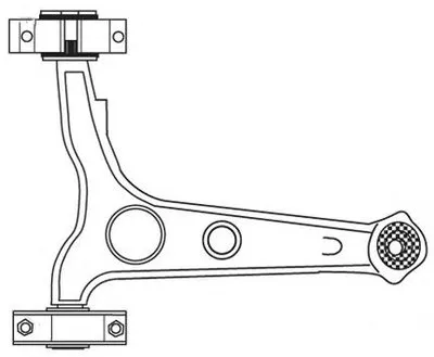 Рычаг независимой подвески колеса, подвеска колеса FRAP купить