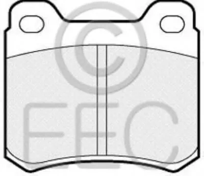 Комплект тормозных колодок, дисковый тормоз EEC купить