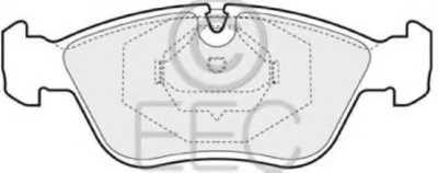 Комплект тормозных колодок, дисковый тормоз EEC купить