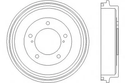 Тормозной барабан HELLA PAGID купить