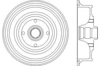Тормозной барабан HELLA PAGID купить