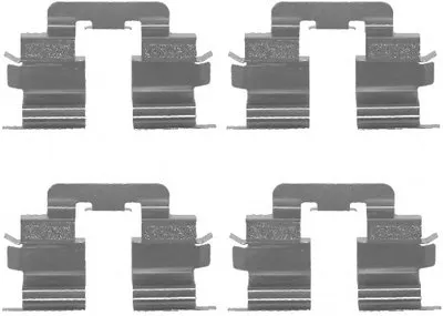 Комплектующие, колодки дискового тормоза HELLA PAGID купить