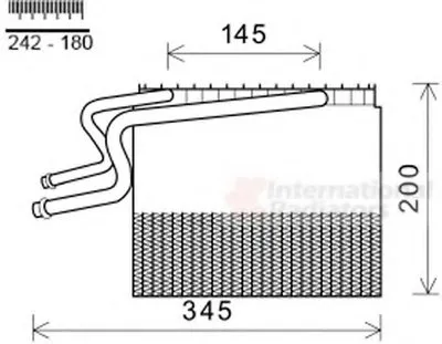 Испаритель, кондиционер VAN WEZEL купить