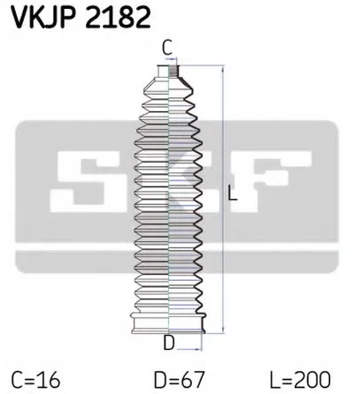 Комплект пылника, рулевое управление SKF купить
