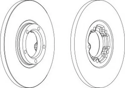 Тормозной диск PREMIER FERODO купить