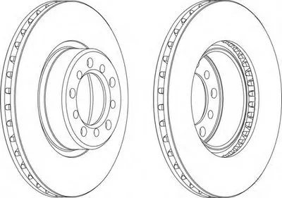 Тормозной диск PREMIER FERODO купить