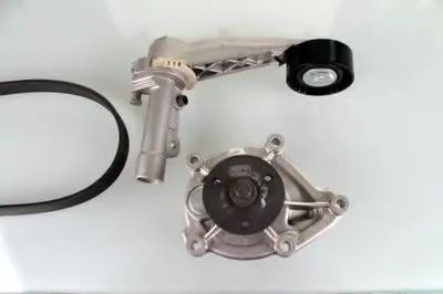 Водяной насос + комплект ручейковых ремней HEPU купить