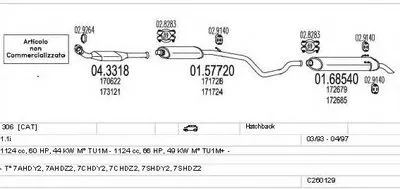 Система выпуска ОГ MTS купить