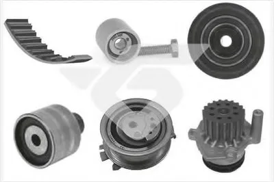 Водяной насос + комплект зубчатого ремня HUTCHINSON купить