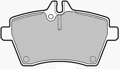 Комплект тормозных колодок, дисковый тормоз DURON купить