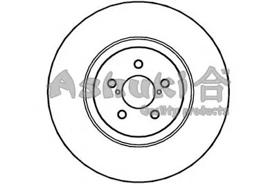 Тормозной диск ASHUKI купить