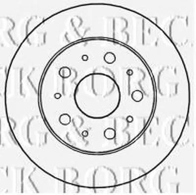 Тормозной диск BORG & BECK купить