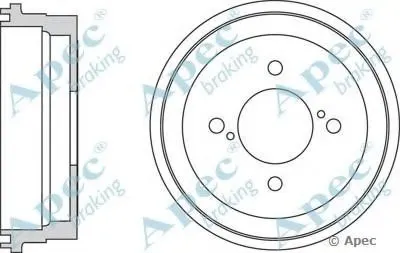 Тормозной барабан APEC braking купить