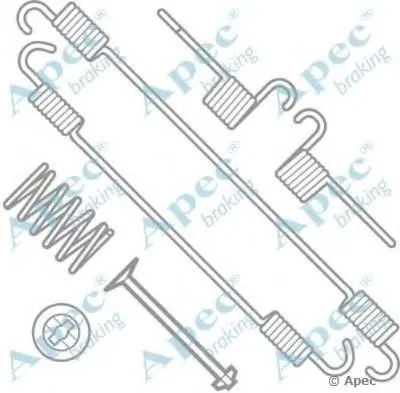 Комплектующие, тормозная колодка APEC braking купить