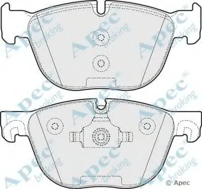 Комплект тормозных колодок, дисковый тормоз APEC braking купить