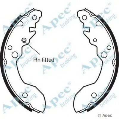 Тормозные колодки APEC braking купить