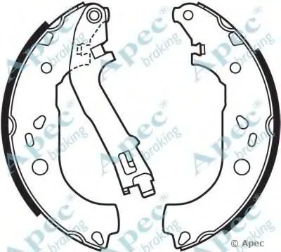 Тормозные колодки APEC braking купить