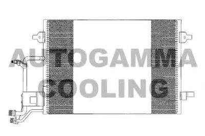 Конденсатор, кондиционер AUTOGAMMA купить