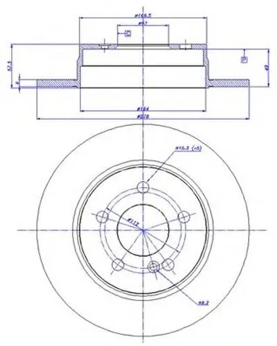 Тормозной диск CAR купить
