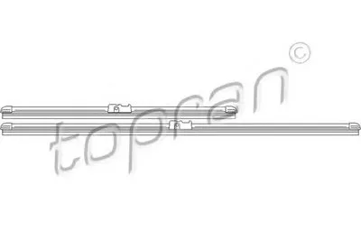 Щетка стеклоочистителя PREMIUM BRAND TOPRAN купить