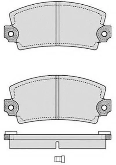 Комплект тормозных колодок, дисковый тормоз RAICAM купить