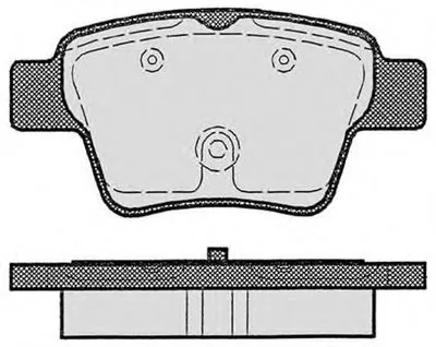 Комплект тормозных колодок, дисковый тормоз RAICAM купить