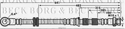 Тормозной шланг BORG & BECK купить