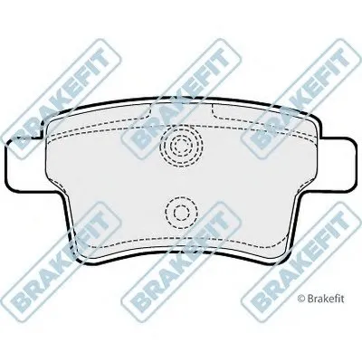 Комплект тормозных колодок, дисковый тормоз Brake Fit APEC braking купить