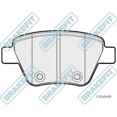 Комплект тормозных колодок, дисковый тормоз Brake Fit APEC braking купить