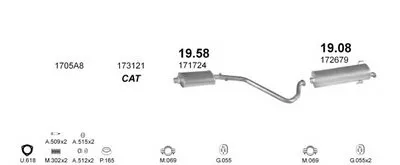 Система выпуска ОГ POLMO купить